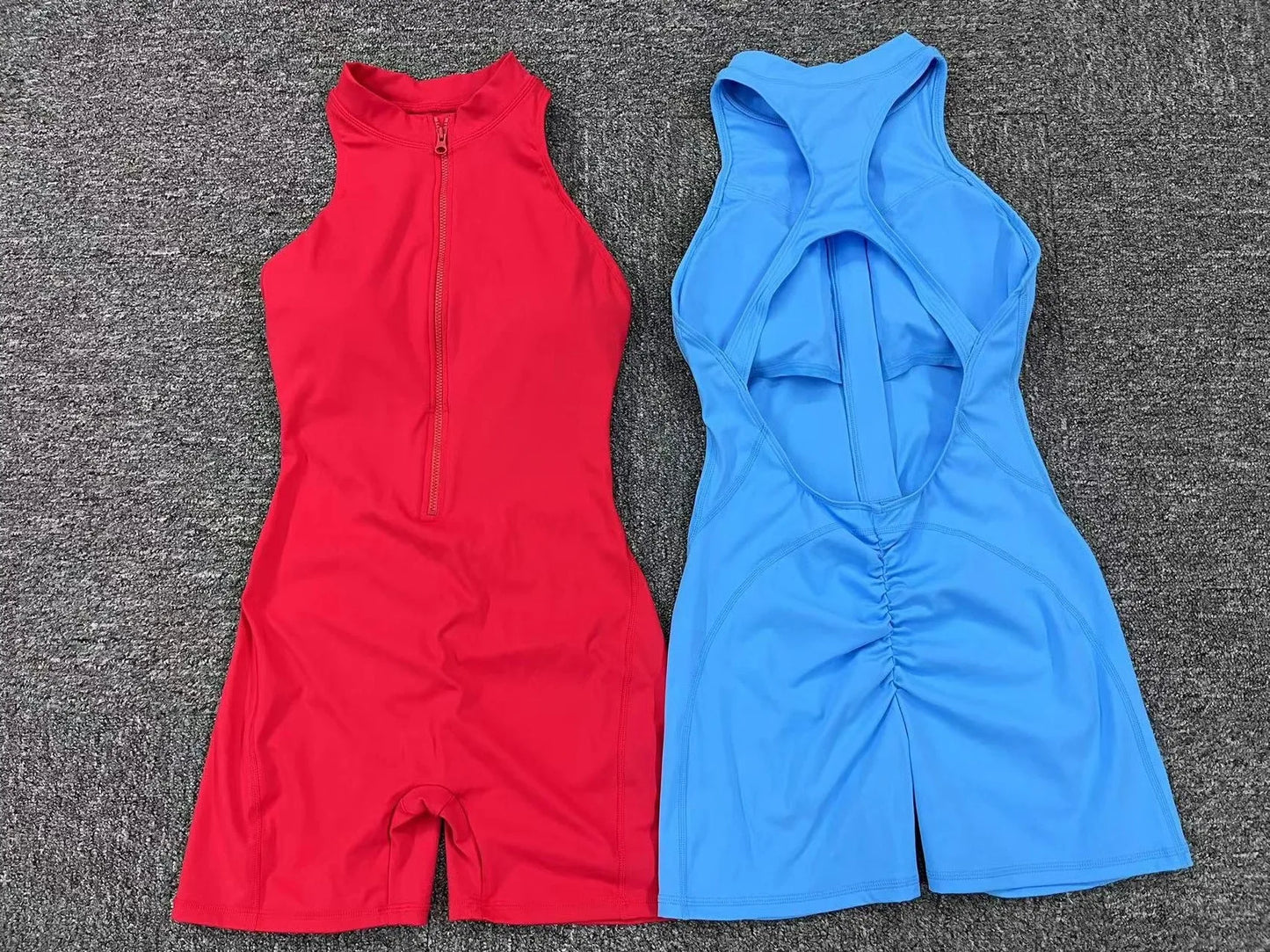 SHORT SPORTS JUMPSUIT