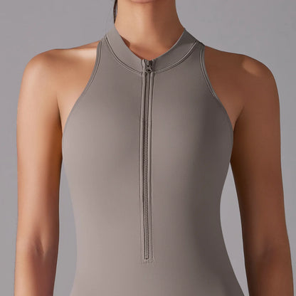 V-CUT SPORTS JUMPSUIT