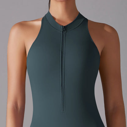 V-CUT SPORTS JUMPSUIT