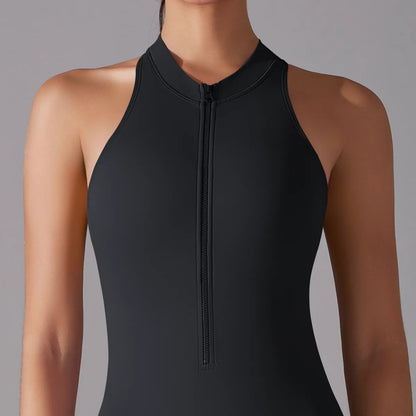 V-CUT SPORTS JUMPSUIT