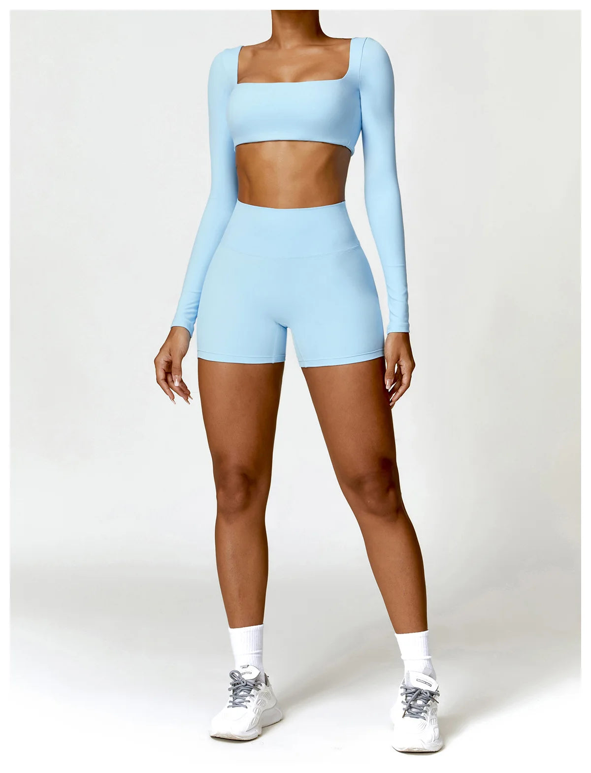 2-PIECE LYCRA AND SHORTS SET