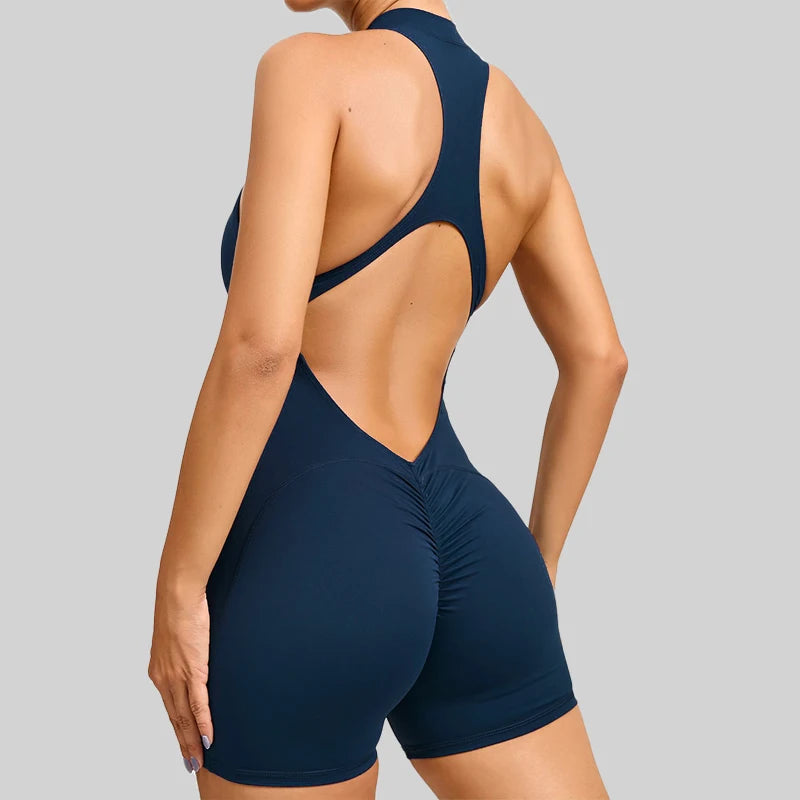 SHORT SPORTS JUMPSUIT